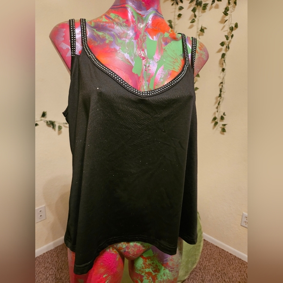 Women's V-Neck Tank Top - Picture 1 of 4